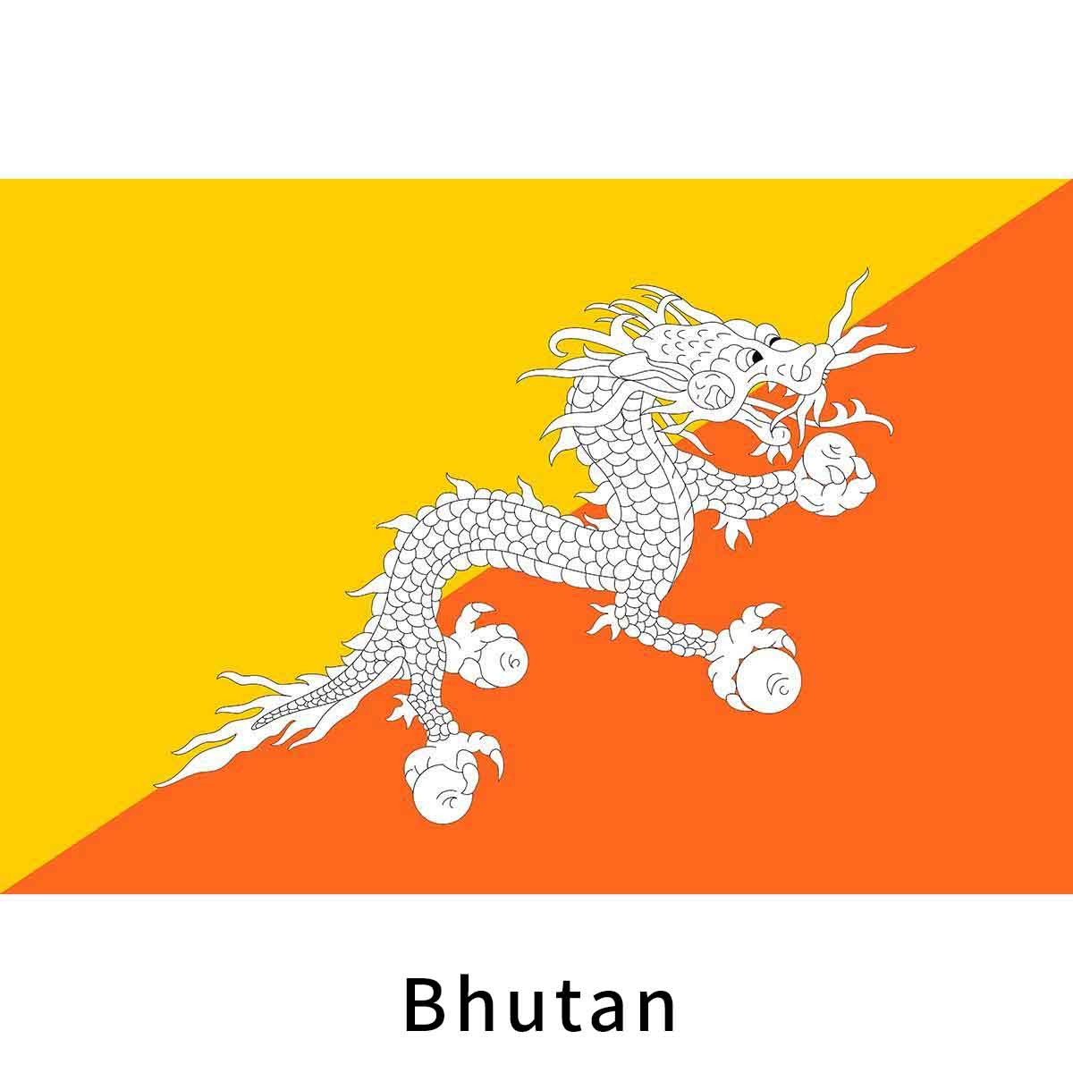 Bhutan Flag