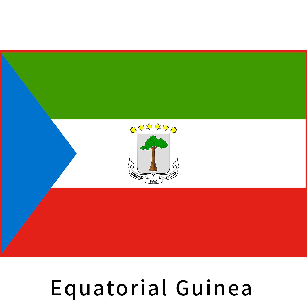 Equatorial Guinea Flag