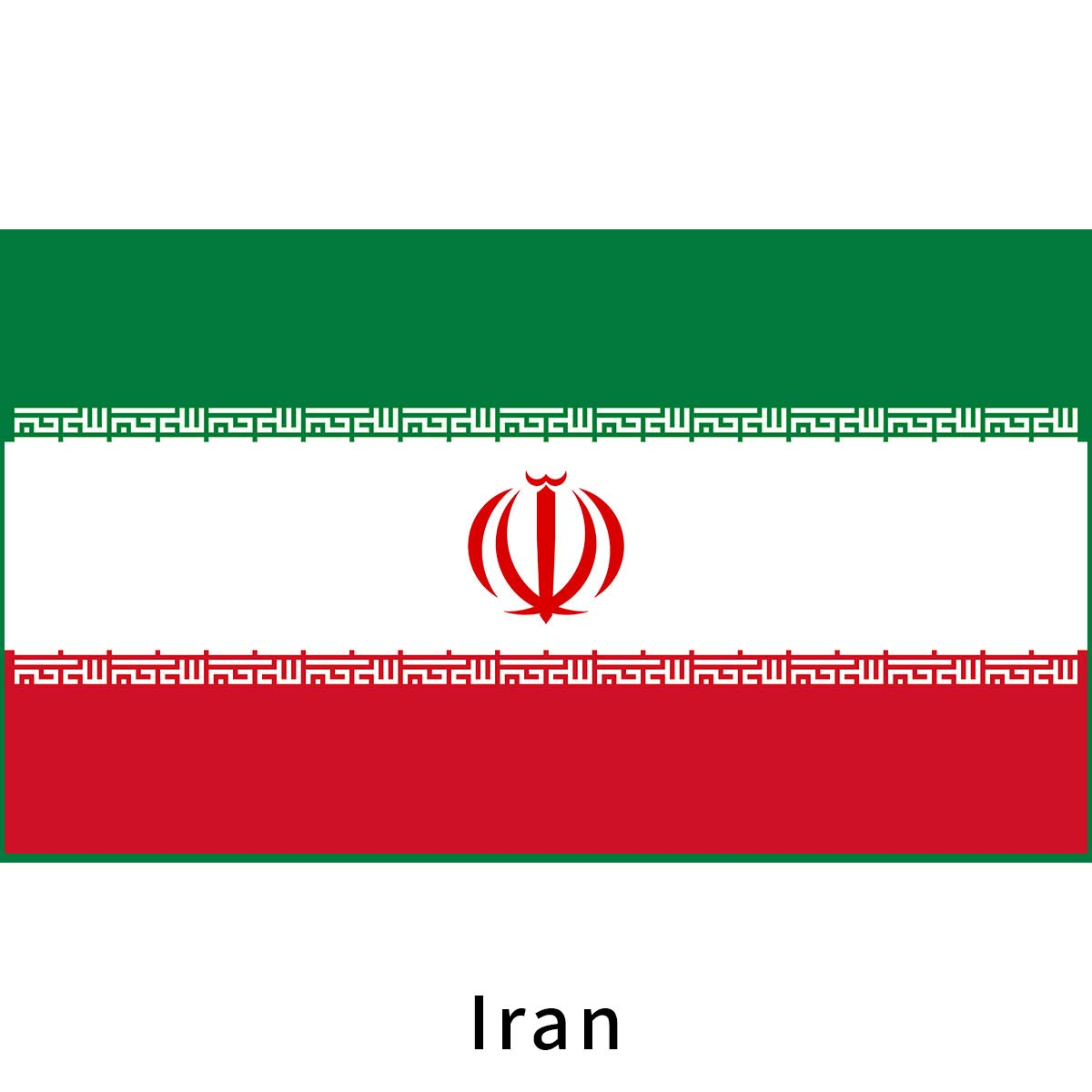 Iran Flag Fan Collection