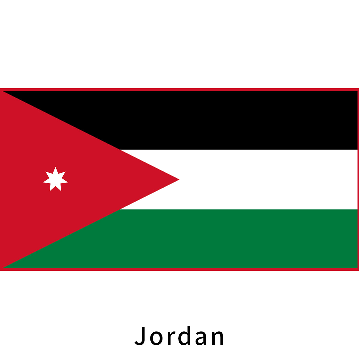 Jordan Flag Fan Collection