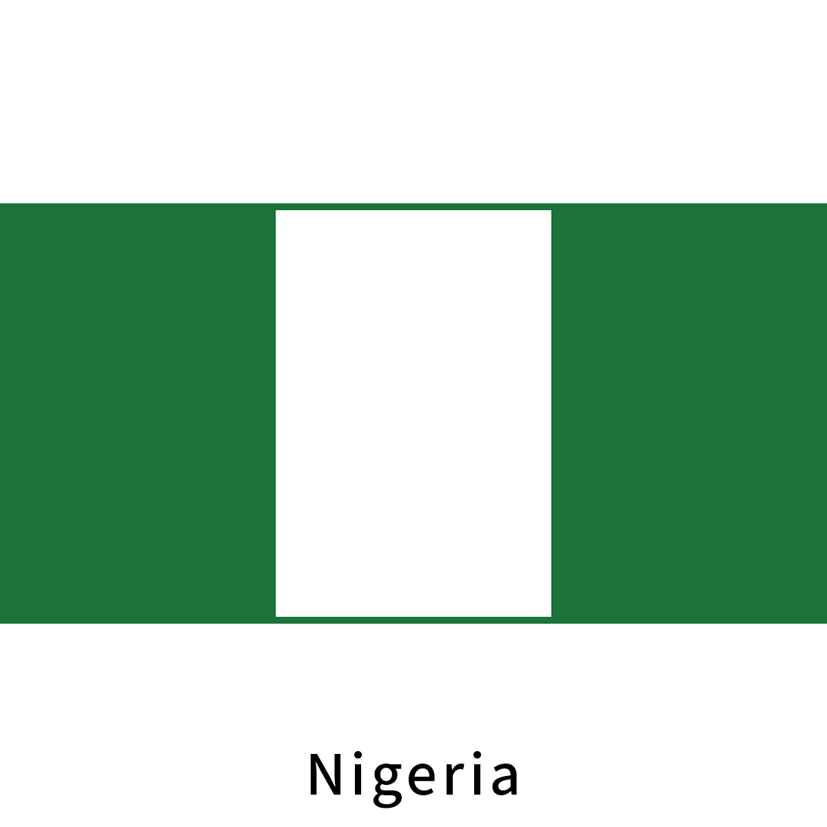 Nigeria Flag Fan Collection