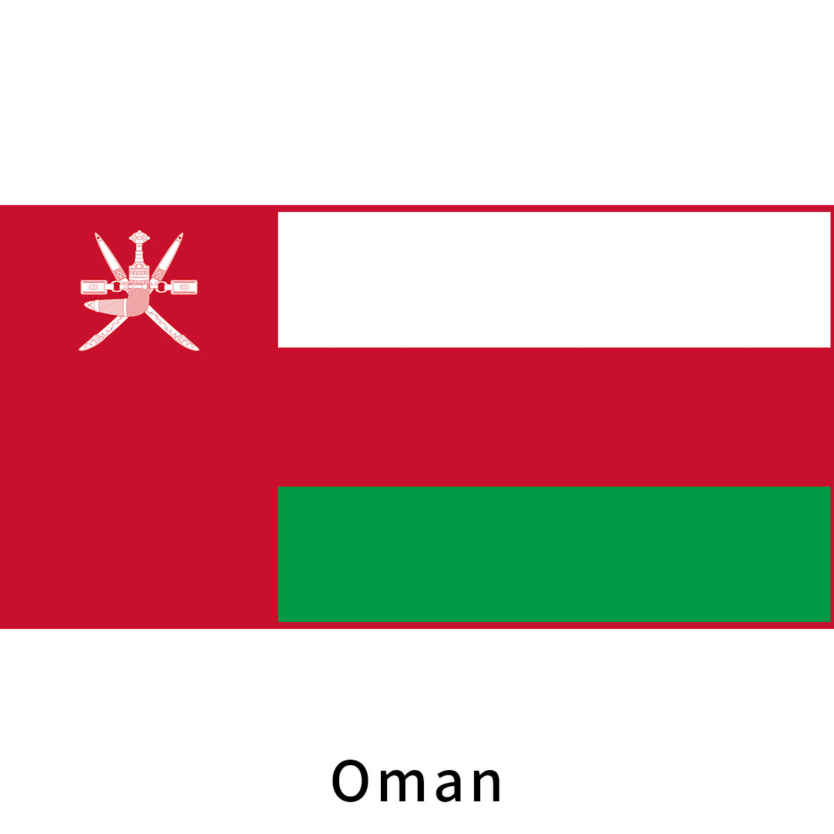 Oman Flag Fan Collection