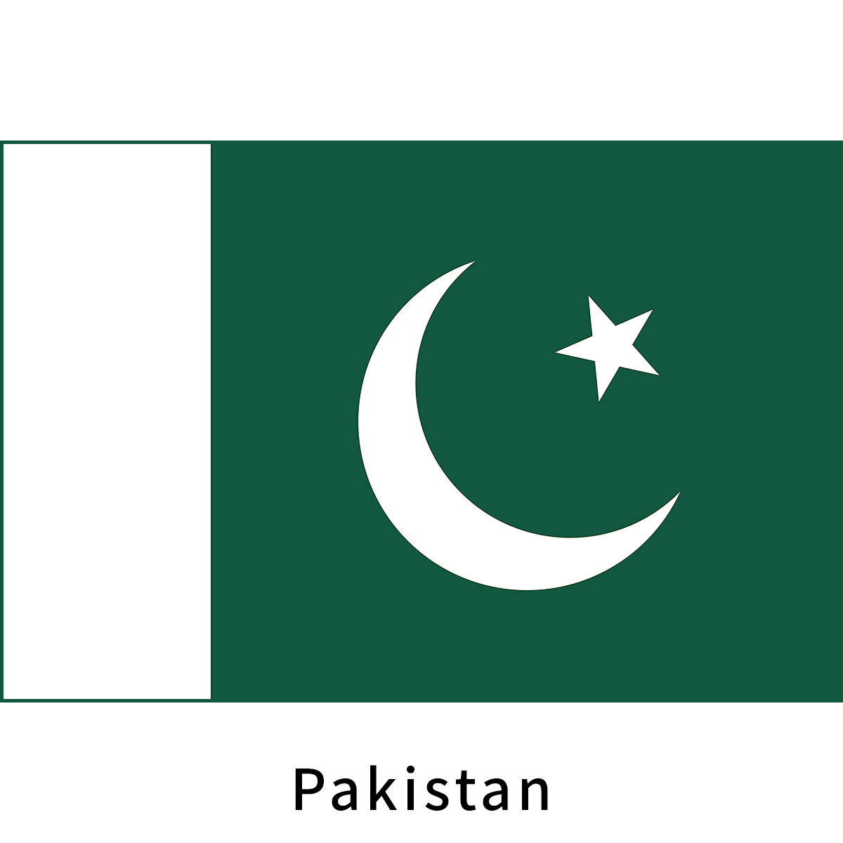 Pakistan Flag Fan Collection