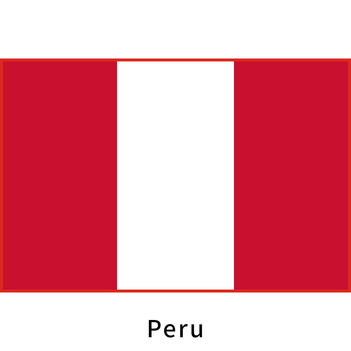 Peru Flag Fan Collection