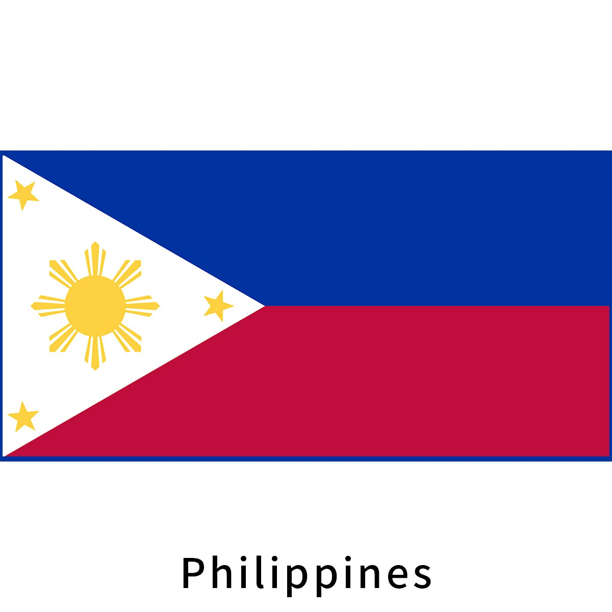 Philippines Flag Fan Collection