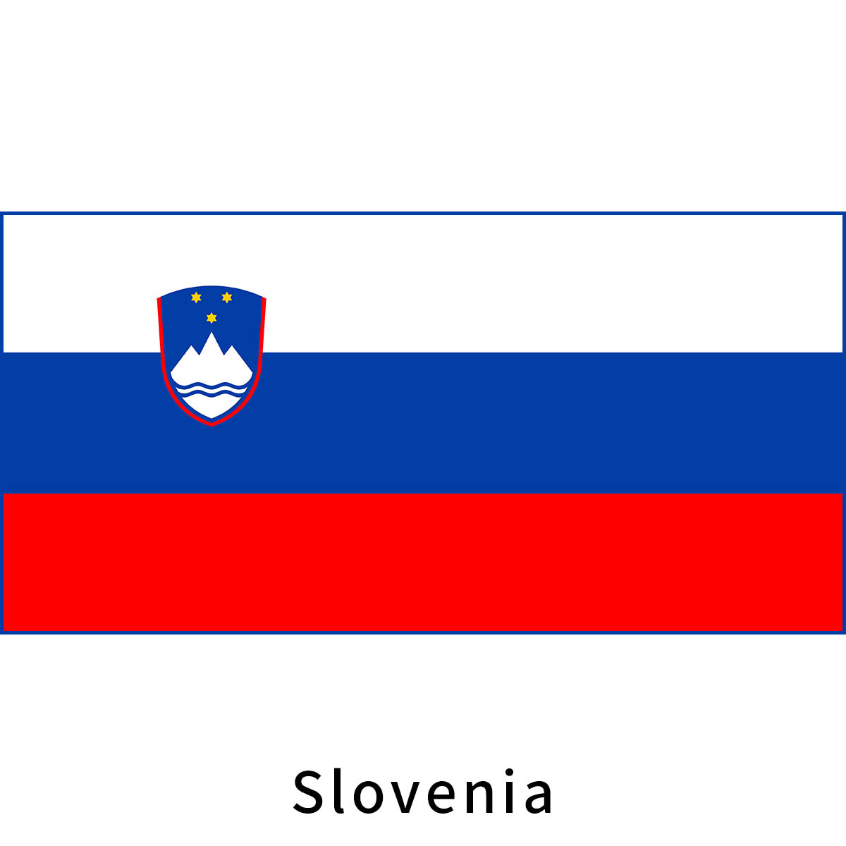 Slovenia Flag Fan Collection