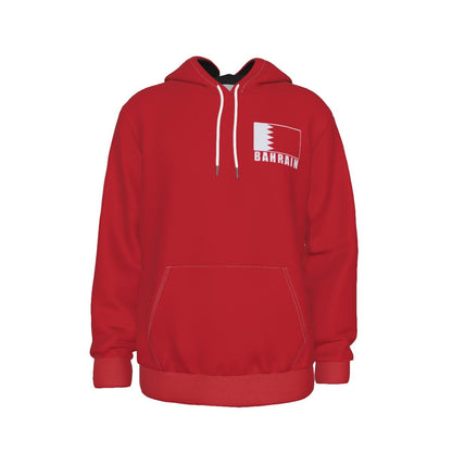 Bahrain Unisex Football Fan Pullover Hoodie Front