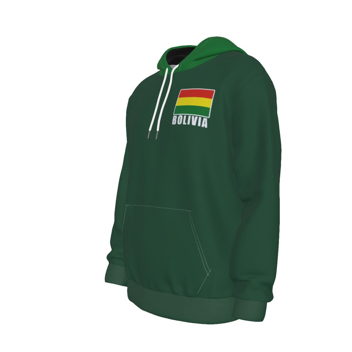 Bolivia Unisex Football Fan Pullover Hoodie Front Left