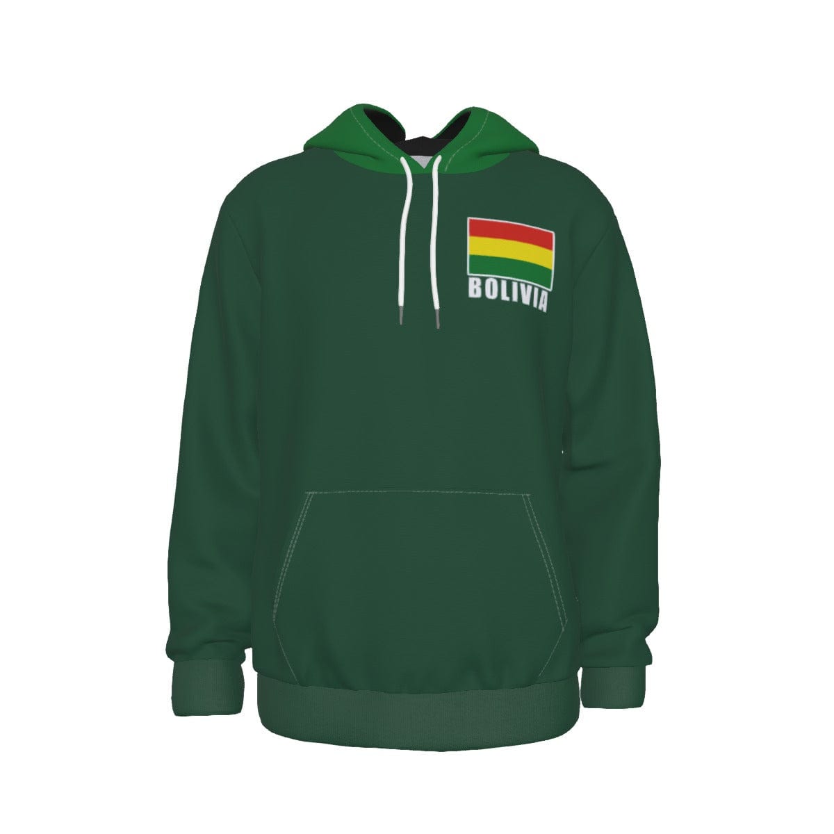 Bolivia Unisex Football Fan Pullover Hoodie Front