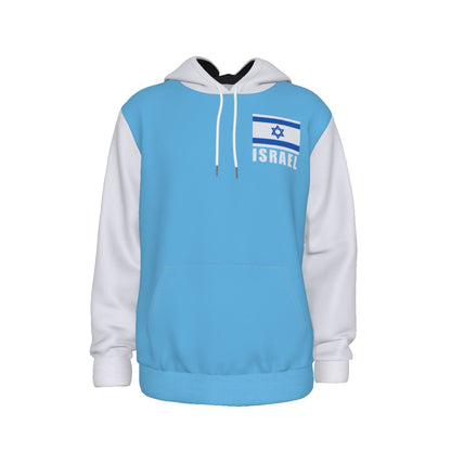 Israel Unisex Football Fan Pullover Hoodie Front