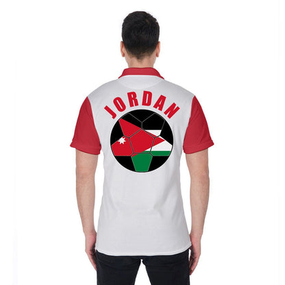 Jordan Unisex Football Fan Polo Shirt Back