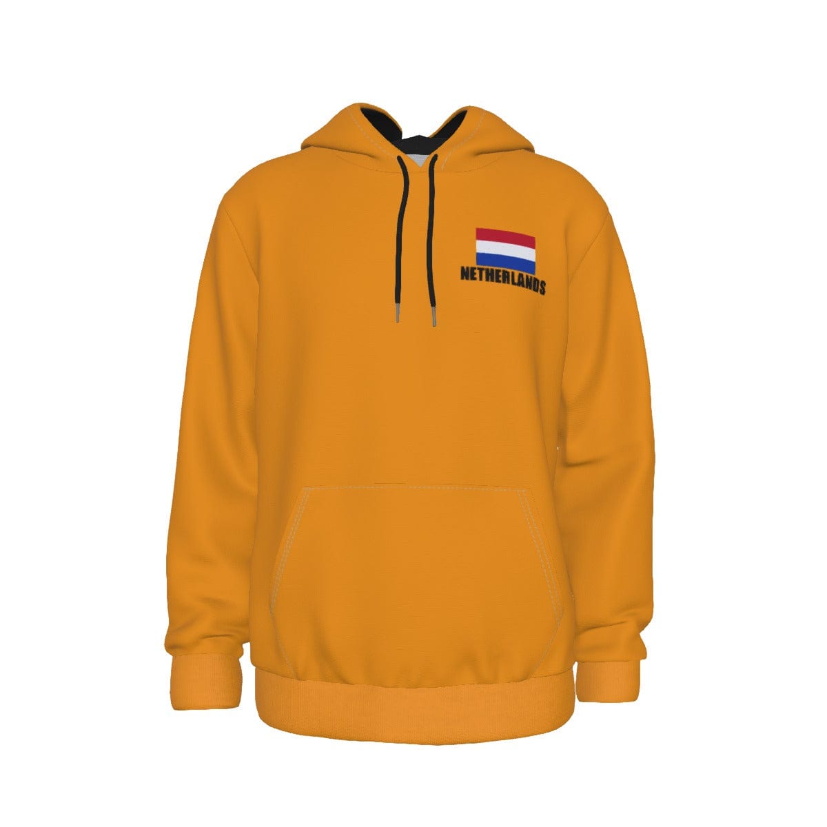 Netherlands Unisex Football Fan Pullover Hoodie Front