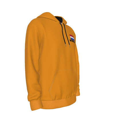 Netherlands Unisex Football Fan Pullover Hoodie Front Right