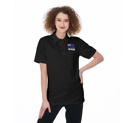 New Zealand Unisex Rugby Fan Polo Shirt Front