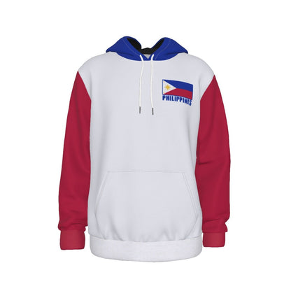 Philippines Unisex Football Fan Pullover Hoodie Front