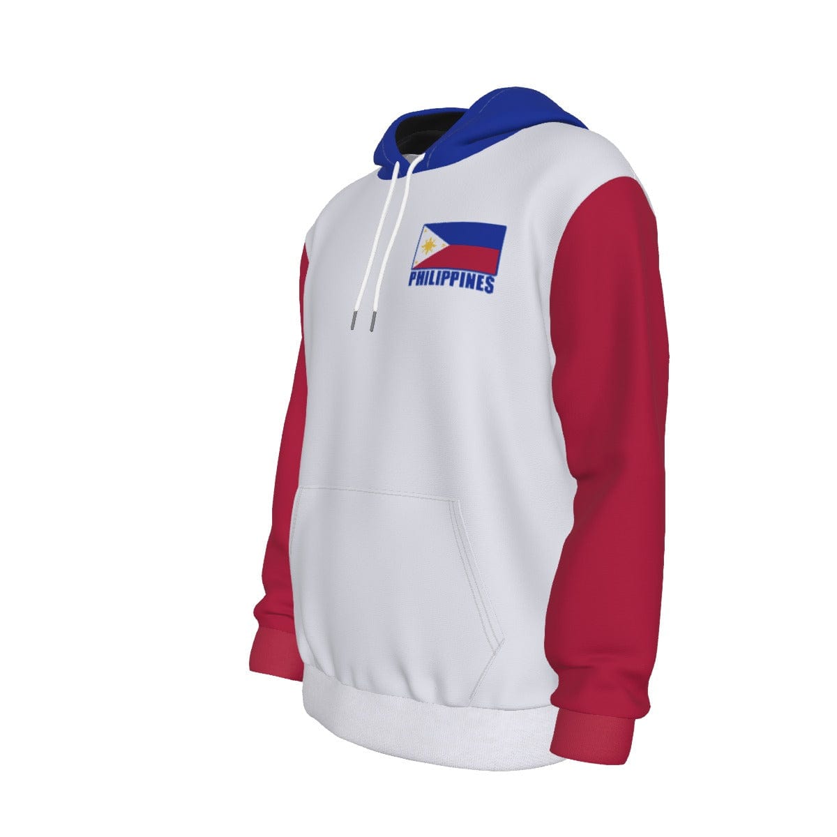 Philippines Unisex Football Fan Pullover Hoodie Front Left