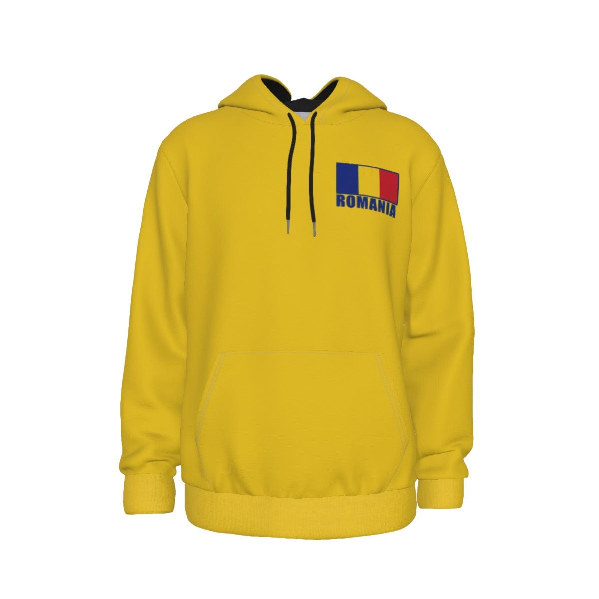 Romania Unisex Football Fan Pullover Hoodie Front