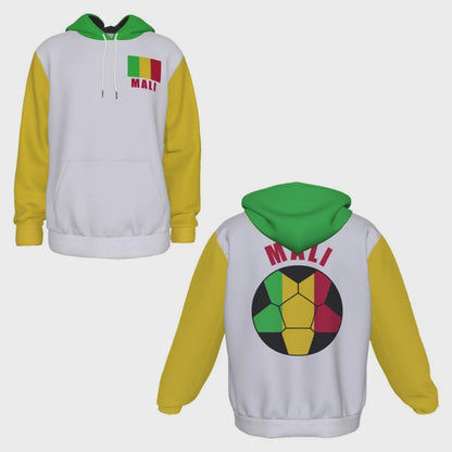 Mali Unisex Football Fan Pullover Hoodie Video