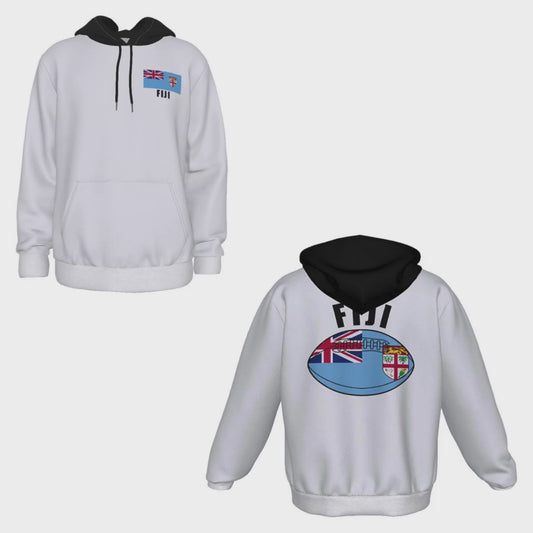 Fiji Unisex Rugby Fan Pullover Hoodie Video