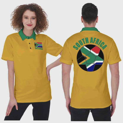 South Africa Unisex Football Fan Polo Shirt Video