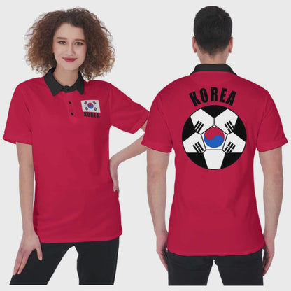 Korea Unisex Football Fan Polo Shirt Video