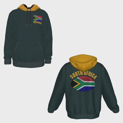 South Africa Unisex Rugby Fan Pullover Hoodie Video