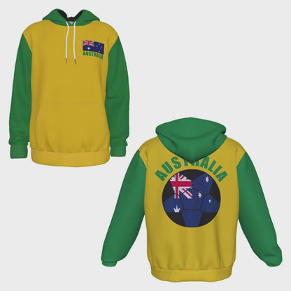 Australia Unisex Football Fan Pullover Hoodie Video