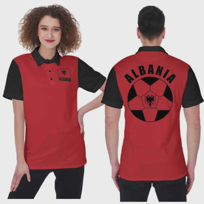 Albania Unisex Football Fan Polo Shirt  Video