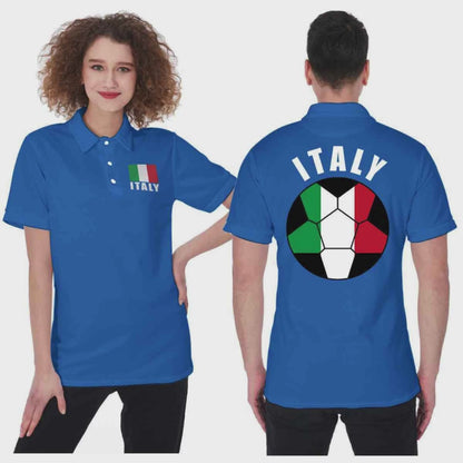 Italy Unisex Football Fan Polo Shirt Video