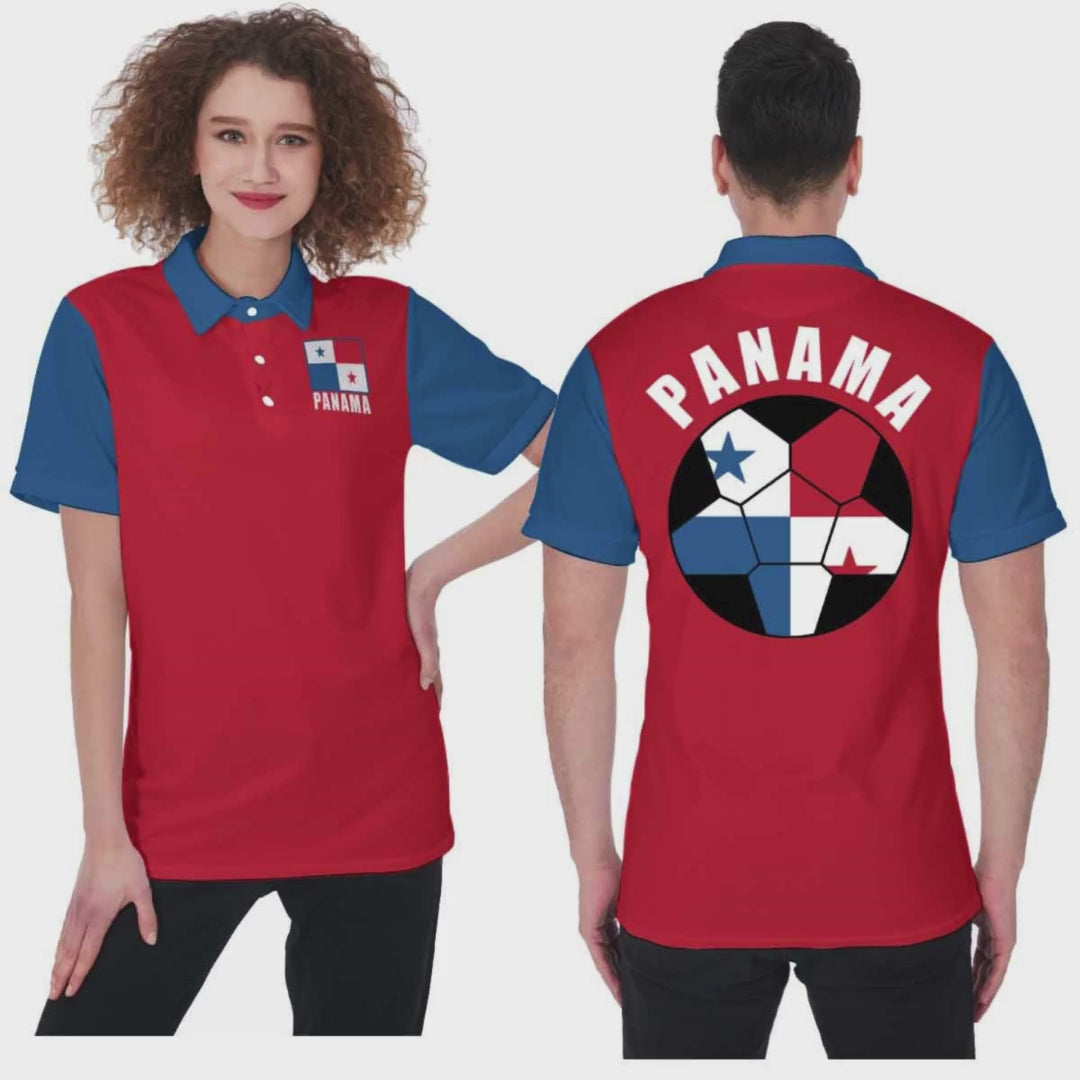 Panama Unisex Football Fan Polo Shirt Video