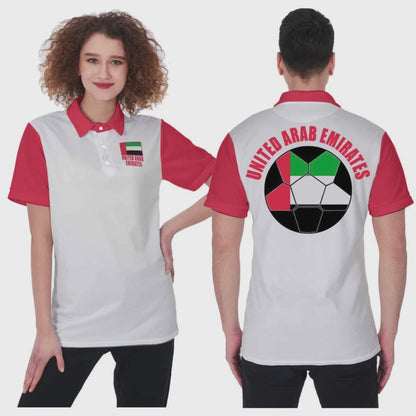 United Arab Emirates (Uae) Unisex Football Fan Polo Shirt Video